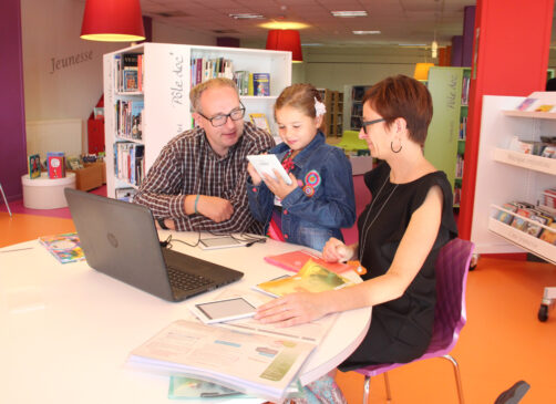 Atelier numérique découverte de la liseuse