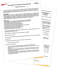 Compte rendu Conseil du 1er avril 2025