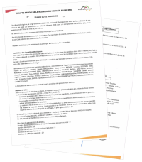 Compte rendu Conseil du 22 mars 2026