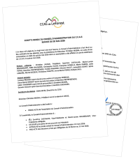 Compte rendu du CA du CCAS du 20 mai 2026