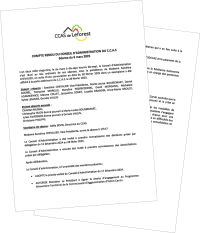 Compte rendu du CA du CCAS du 6 mars 2025