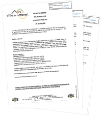 Délibérations du conseil du 18 juin 2026