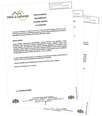 Délibérations du conseil du 22 mars 2026