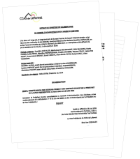 Extrait du registre des délibérations du Conseil d'Administration du CCAS du 23 juin 2026