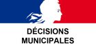 décisions municipales